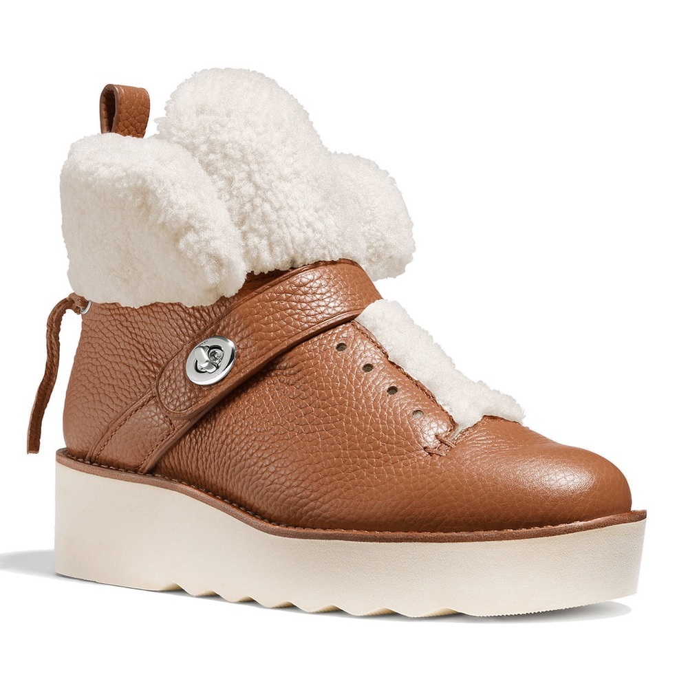 Coach warm winter boots size 9 women